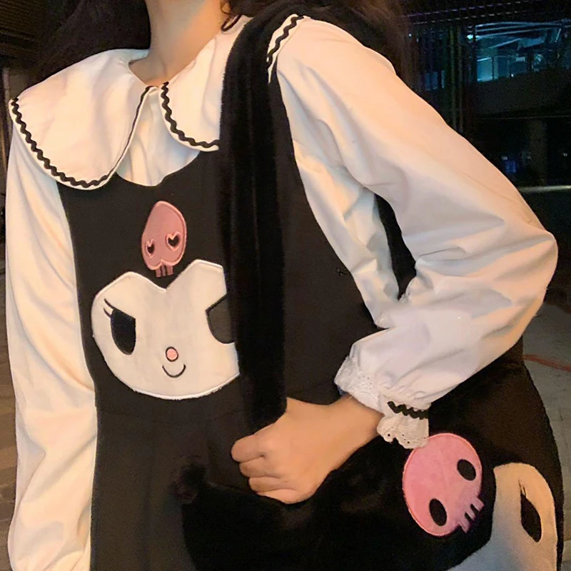 Cartoon Kuromi Kawaii Strap Dress