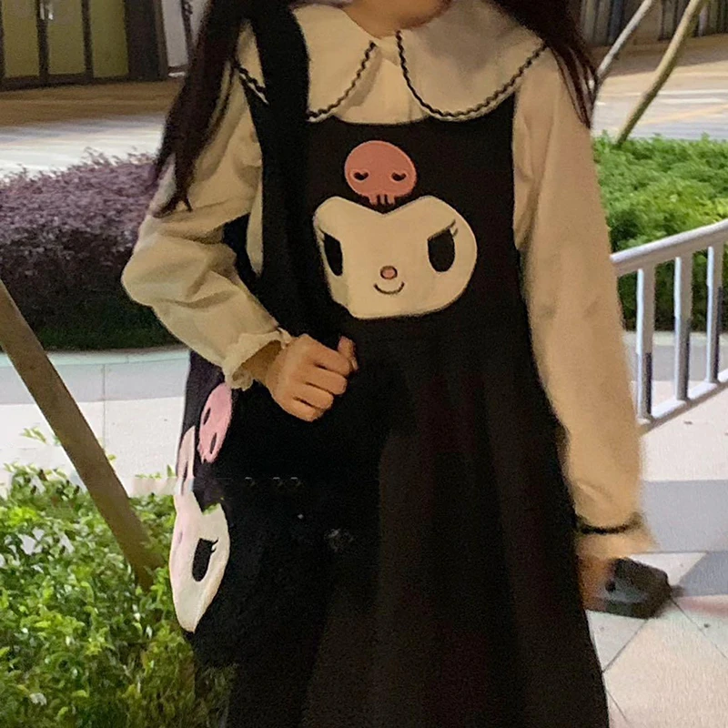 Cartoon Kuromi Kawaii Strap Dress