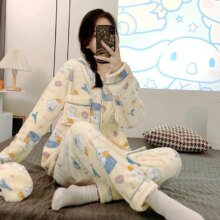 Cartoon Cinnamoroll Plush Kawaii Pajamas Cartoon Cinnamoroll Plush Kawaii Pajamas
