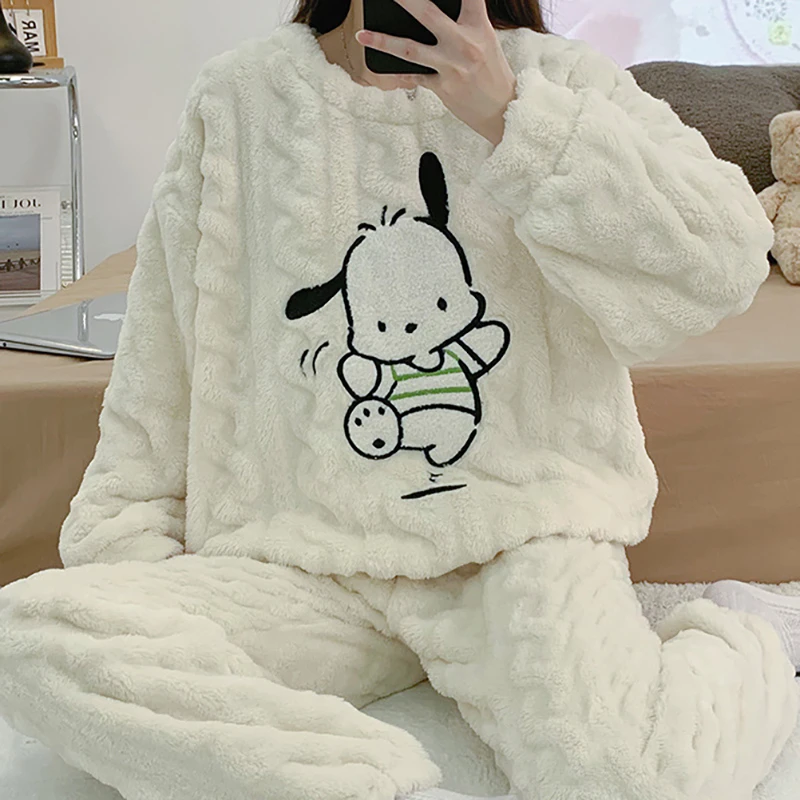 Cartoon Pochacco Plush Kawaii Pajamas