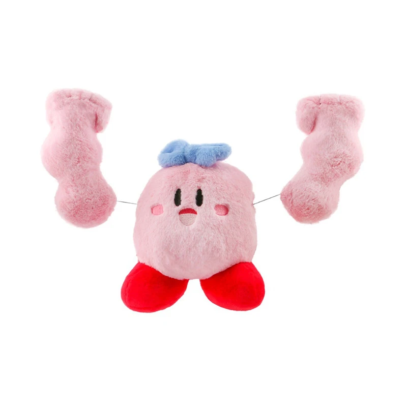 Cartoon Muscle Kirby Star Plush Toy