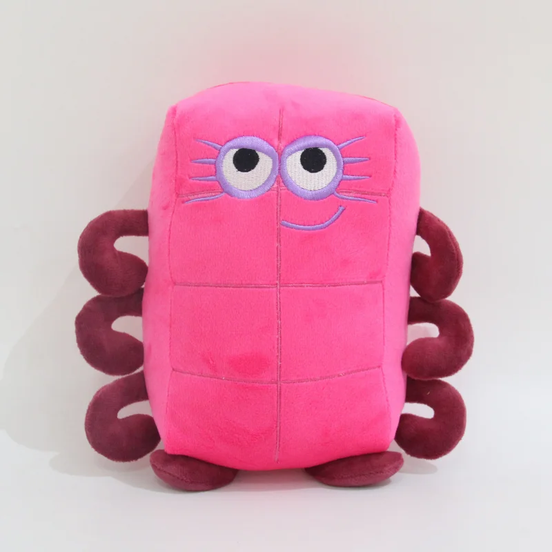 Cartoon Numberblocks Kawaii Plush Figure Soft Stuffed Toy