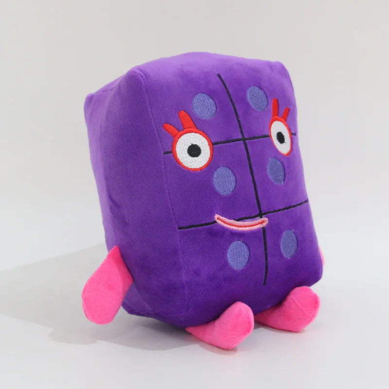 Cartoon Numberblocks Kawaii Plush Figure Soft Stuffed Toy