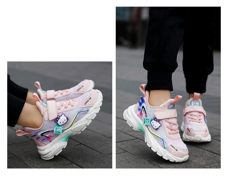 Cartoon Hello Kitty Kawaii Sneakers Cartoon Hello Kitty Kawaii Sneakers