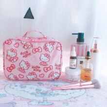 Cartoon Hello Kitty Kawaii Waterproof Cosmetic Bag Cartoon Hello Kitty Kawaii Waterproof Cosmetic Bag