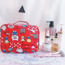 Cartoon Hello Kitty Kawaii Waterproof Cosmetic Bag Cartoon Hello Kitty Kawaii Waterproof Cosmetic Bag