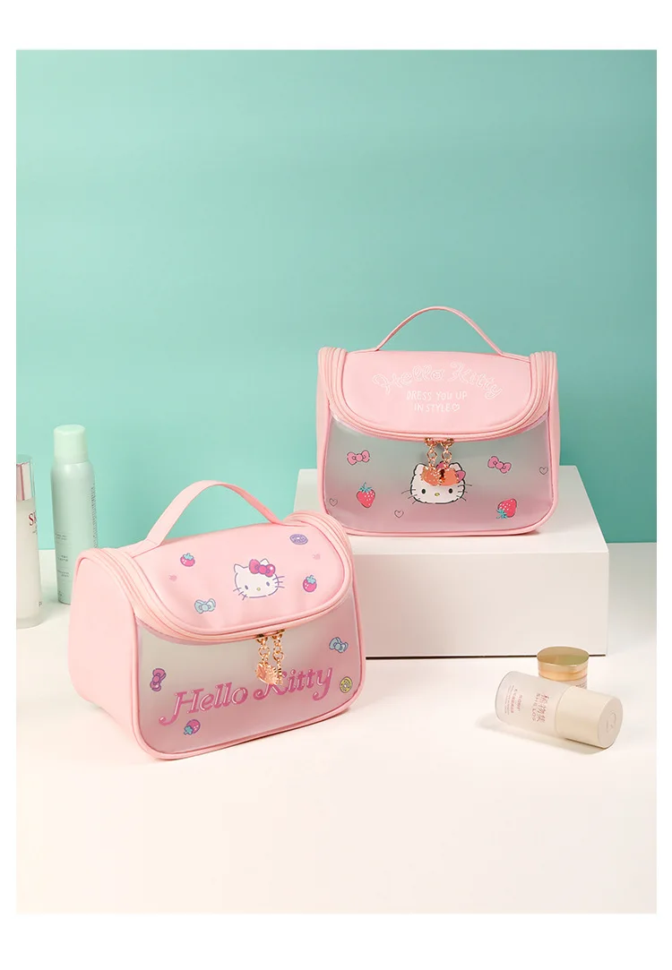 Cartoon Hello Kitty Cosmetic Kawaii Storage Bag