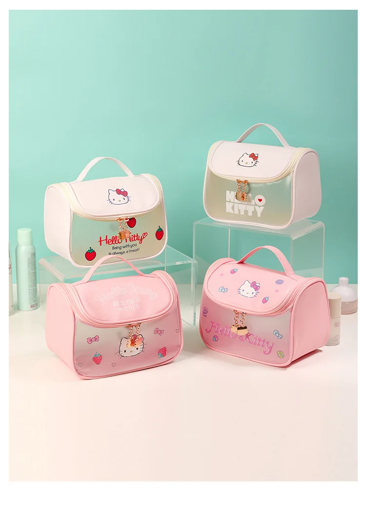 Cartoon Hello Kitty Cosmetic Kawaii Storage Bag