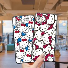 Cartoon Sanrio Hello Kitty Kawaii Phone Case For Samsung Cartoon Sanrio Hello Kitty Kawaii Phone Case For Samsung
