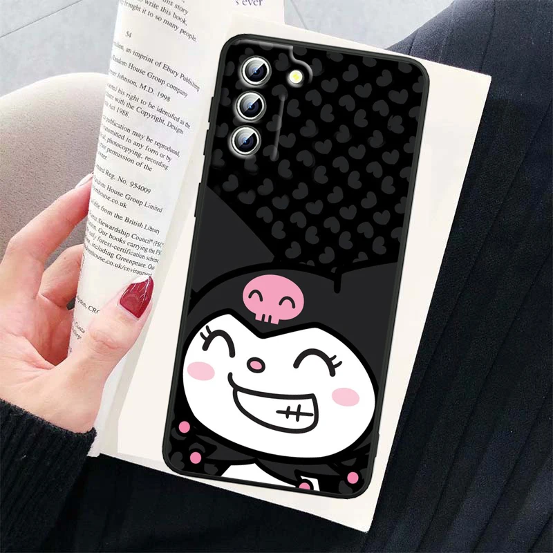 Cartoon Kuromi Kawaii Samsung Galaxy Phone Case Cartoon Kuromi Kawaii Samsung Galaxy Phone Case