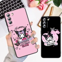 Cartoon Kuromi Kawaii Samsung Galaxy Phone Case Cartoon Kuromi Kawaii Samsung Galaxy Phone Case