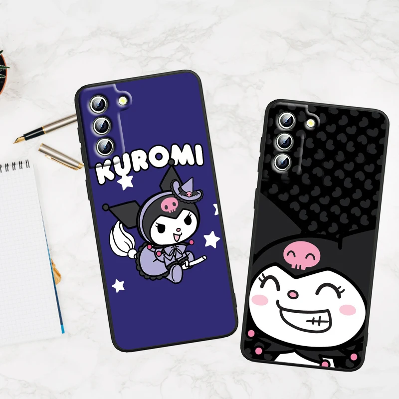 Cartoon Kuromi Kawaii Samsung Galaxy Phone Case Cartoon Kuromi Kawaii Samsung Galaxy Phone Case