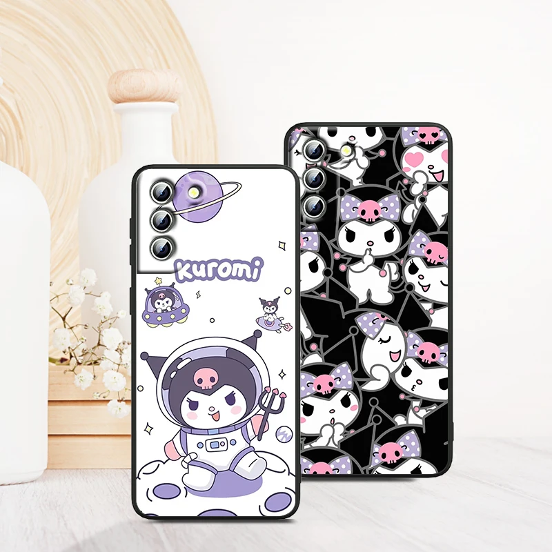 Cartoon Kuromi Kawaii Samsung Galaxy Phone Case Cartoon Kuromi Kawaii Samsung Galaxy Phone Case