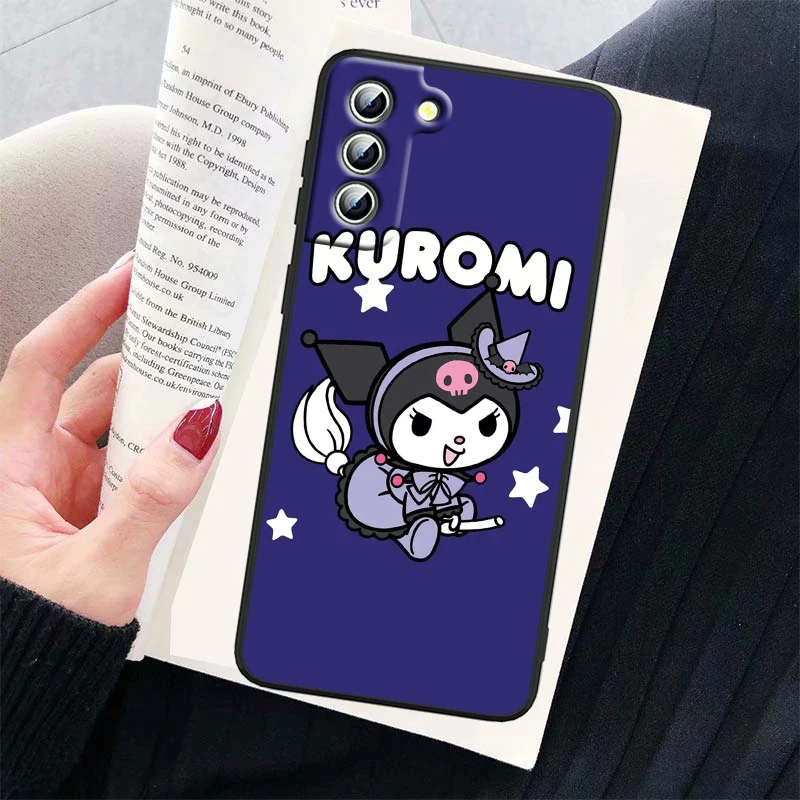 Cartoon Kuromi Kawaii Samsung Galaxy Phone Case Cartoon Kuromi Kawaii Samsung Galaxy Phone Case