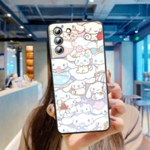 Anime Cinnamoroll Kawaii Samsung Phone Case Anime Cinnamoroll Kawaii Samsung Phone Case