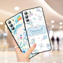 Anime Cinnamoroll Kawaii Samsung Phone Case Anime Cinnamoroll Kawaii Samsung Phone Case