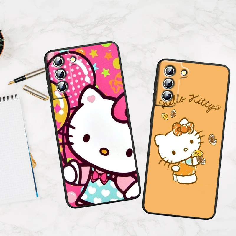 Cartoon Hello Kitty Kawaii Phone Case For Samsung Galaxy
