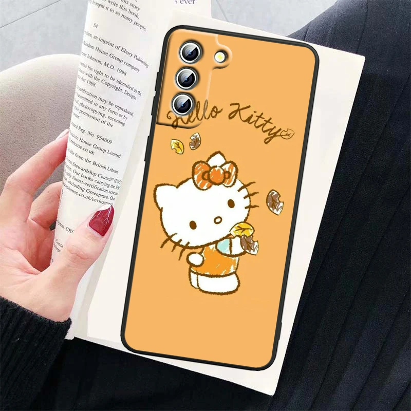Cartoon Hello Kitty Kawaii Phone Case For Samsung Galaxy