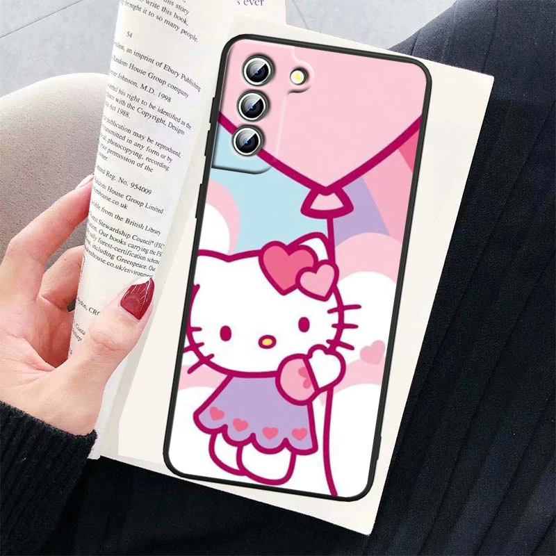 Cartoon Hello Kitty Kawaii Phone Case For Samsung Galaxy