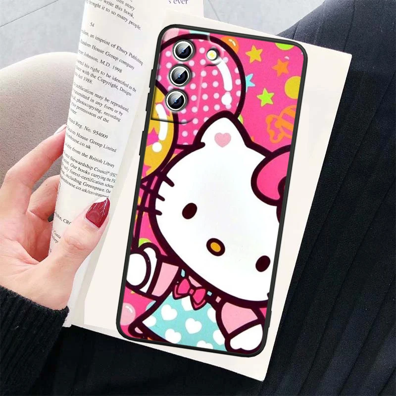 Cartoon Hello Kitty Kawaii Phone Case For Samsung Galaxy