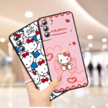 Cartoon Hello Kitty Kawaii Phone Case For Samsung Galaxy Cartoon Hello Kitty Kawaii Phone Case For Samsung Galaxy