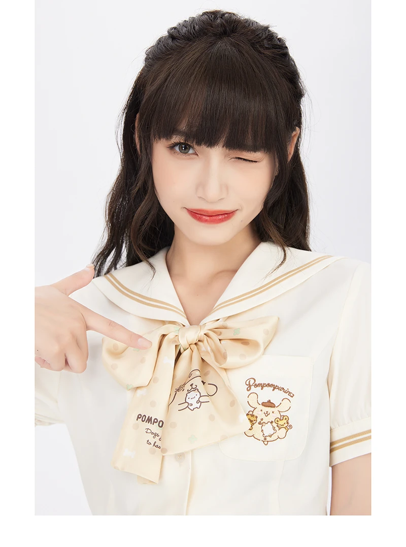 Cartoon Pompom Purin Kawaii Uniforms