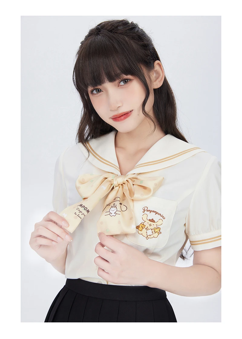 Cartoon Pompom Purin Kawaii Uniforms