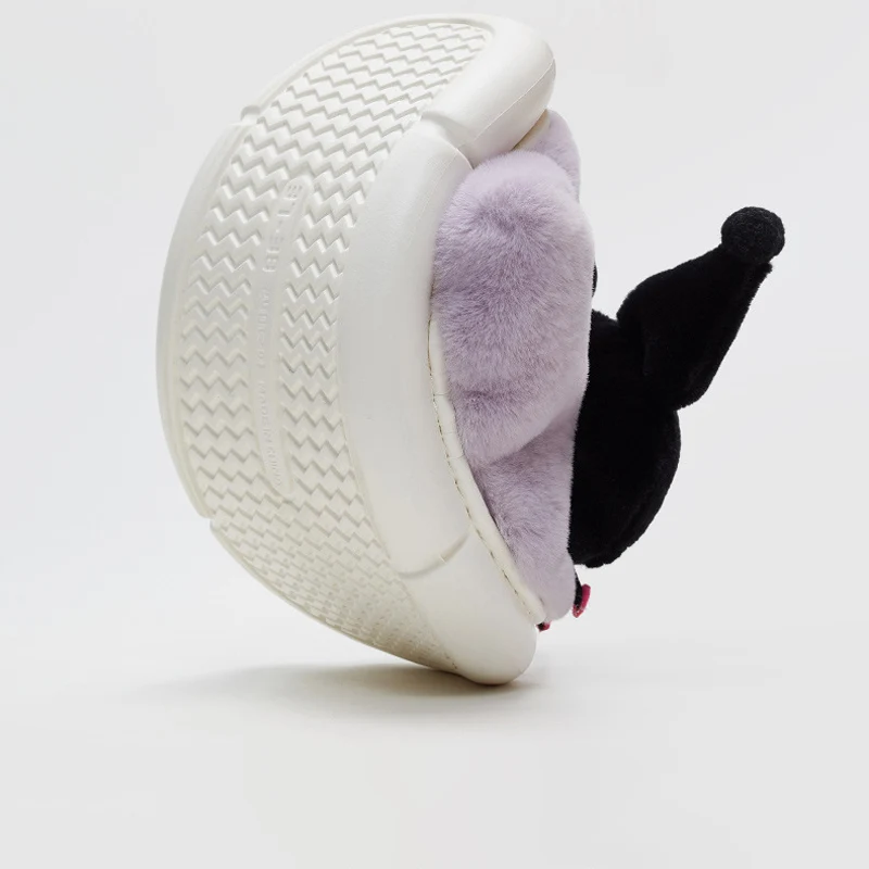 Cartoon Kuromi Kawaii Plush Slipper
