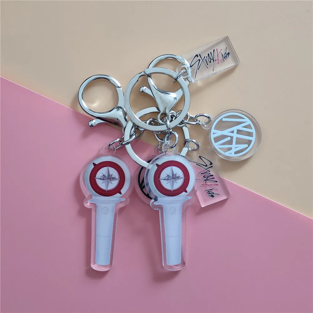Stray Kids Light Stick Kawaii Keychain