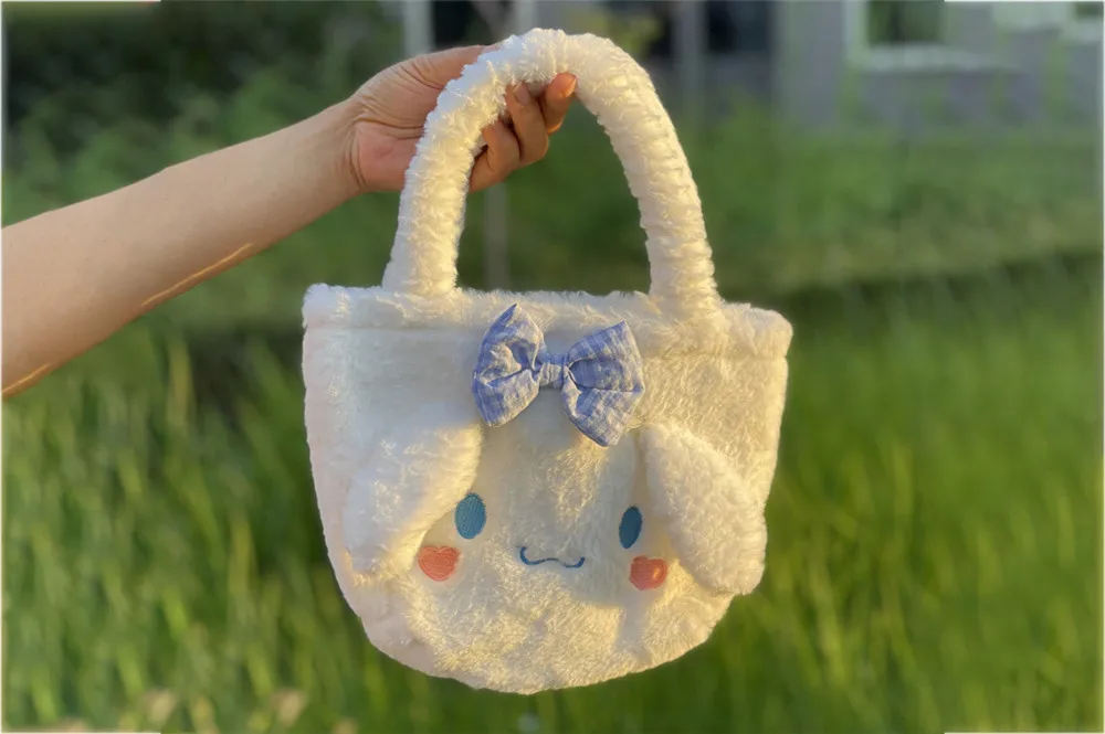 Cartoon Cinnamoroll Plush Mini Kawaii Handbag
