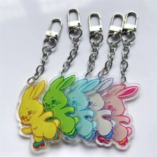 Cartoon Rabbit Kawaii Two Side Keychain Cartoon Rabbit Kawaii Two Side Keychain