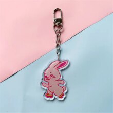Cartoon Rabbit Kawaii Two Side Keychain Cartoon Rabbit Kawaii Two Side Keychain