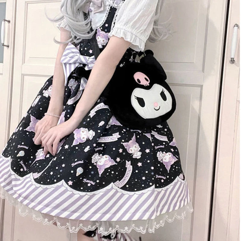 Cartoon Kuromi Lolita Kawaii Dress Cartoon Kuromi Lolita Kawaii Dress