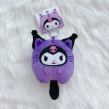 Kawaii Cartoon Kuromi Plush Keychain Kawaii Cartoon Kuromi Plush Keychain