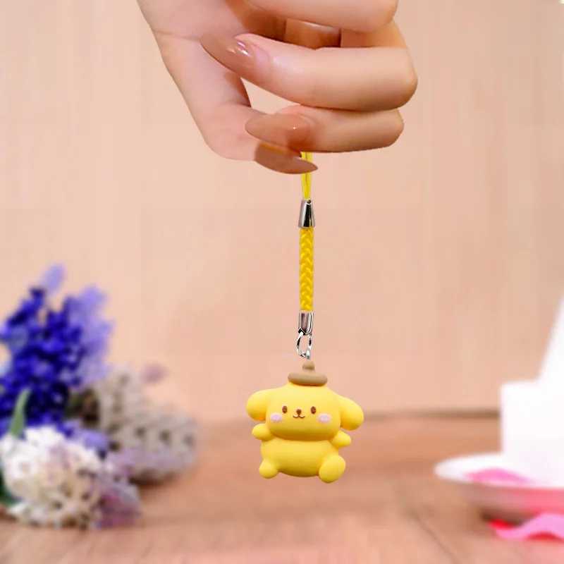 Cartoon Pompompurin Kawaii Pendant Keychain