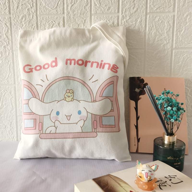 Cartoon Cinnamoroll Kawaii Canvas Bag Cartoon Cinnamoroll Kawaii Canvas Bag