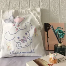 Cartoon Cinnamoroll Kawaii Canvas Bag Cartoon Cinnamoroll Kawaii Canvas Bag