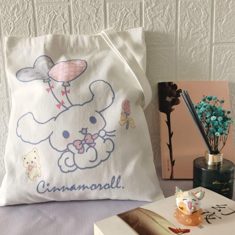 Cartoon Cinnamoroll Kawaii Canvas Bag Cartoon Cinnamoroll Kawaii Canvas Bag