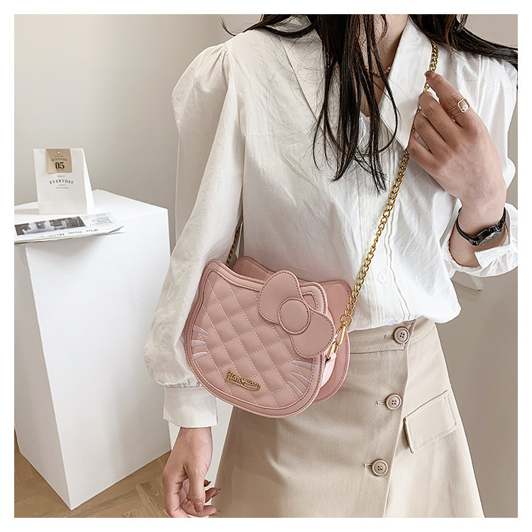 Kawaii Cartoon Hello Kitty Chain Bag Kawaii Cartoon Hello Kitty Chain Bag