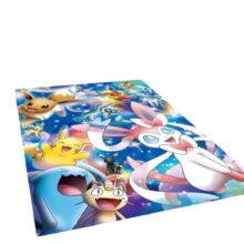 Cartoon Pokemon Character Non-slip Kawaii Carpet Cartoon Pokemon Character Non-slip Kawaii Carpet
