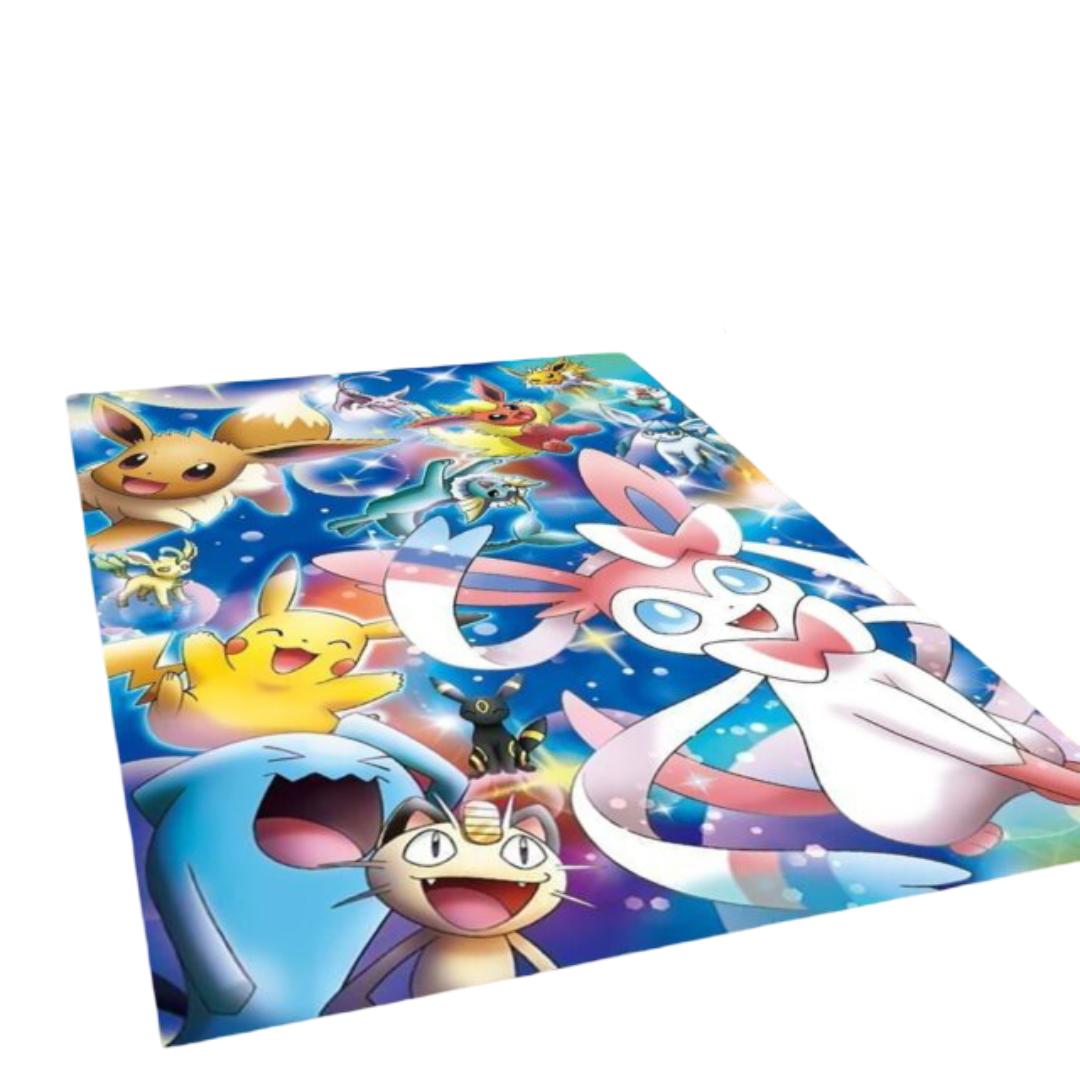 Cartoon Pokemon Character Non-slip Kawaii Carpet