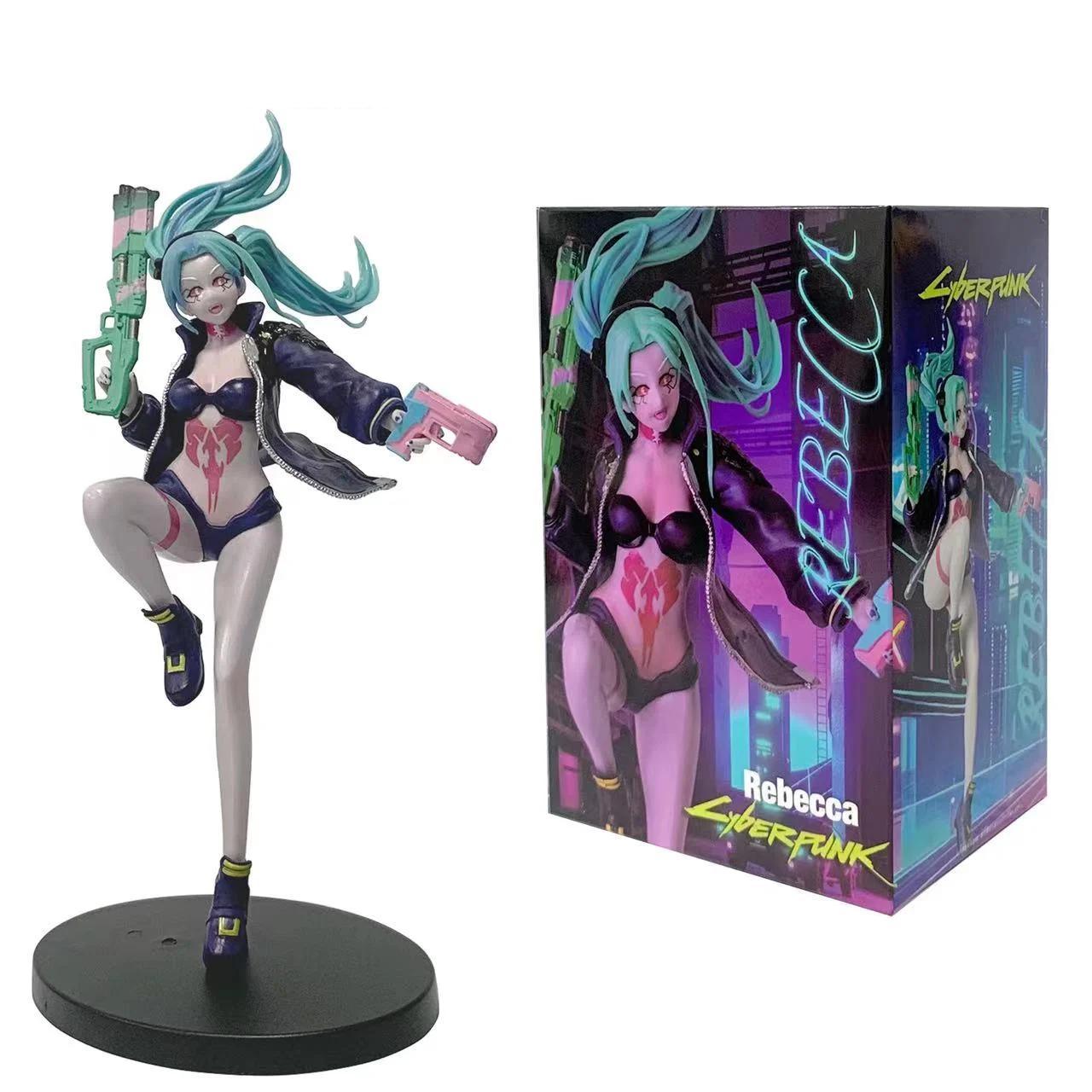 Anime Kawaii Cyberpunk: Edgerunners Rebecca Action Figure Toy