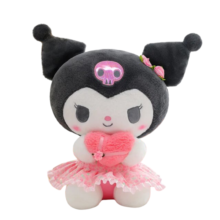 Cartoon Kawaii Love Kuromi Plush Toy Cartoon Kawaii Love Kuromi Plush Toy