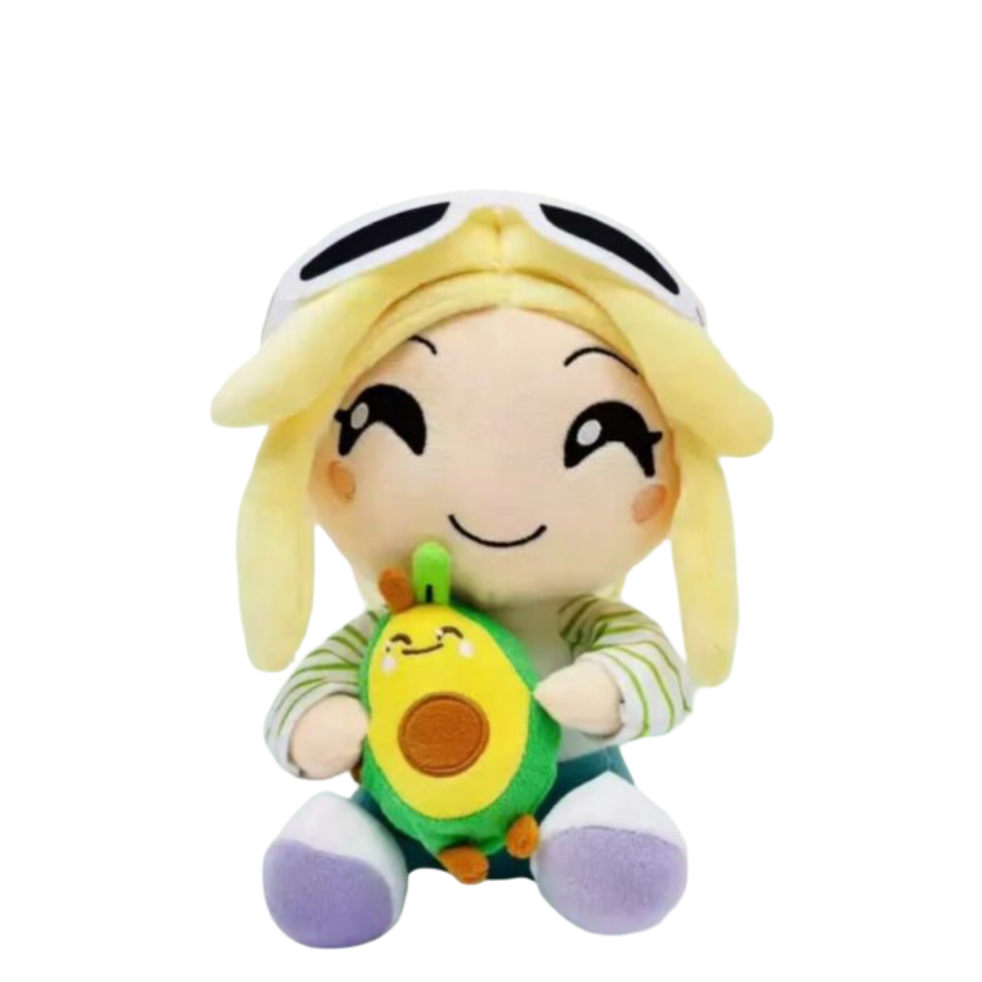 25cm Anime Avocado Playz Kawaii Plush Toy