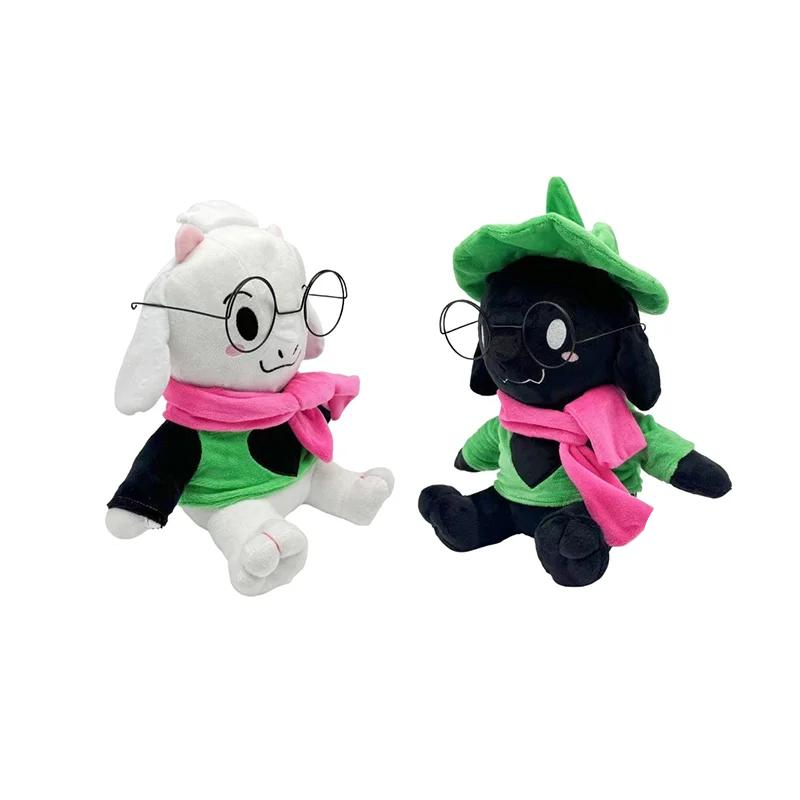 2Pcs Deltarune No Hat Ralsei And Hat Ralsei Kawaii Plush Toy