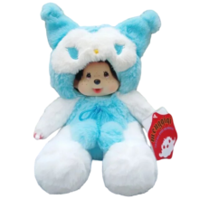 20cm Kawaii Cartoon Monchhichi Kuromi Soft Stuffed Plush Toy 20cm Kawaii Cartoon Monchhichi Kuromi Soft Stuffed Plush Toy