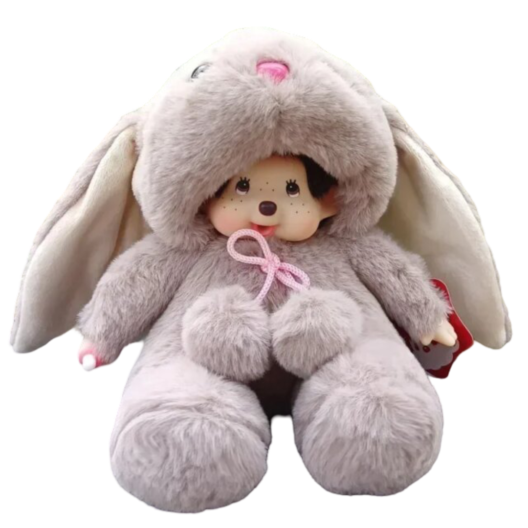 20cm Kawaii Cartoon Monchhichi Rabbit Stuffed Plush Toy 20cm Kawaii Cartoon Monchhichi Rabbit Stuffed Plush Toy