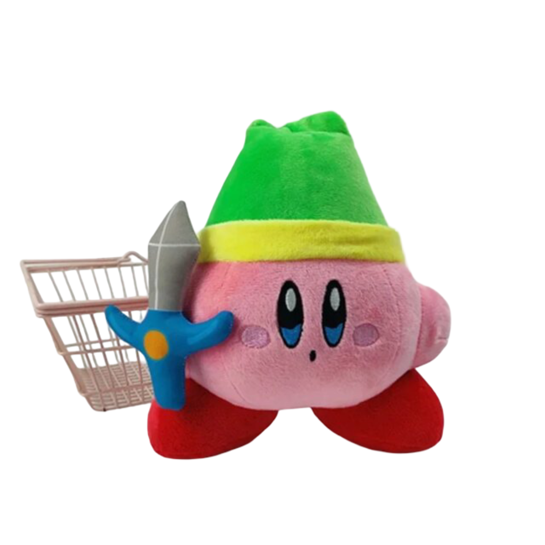20cm Kawaii Sword Kirby Plush Toy