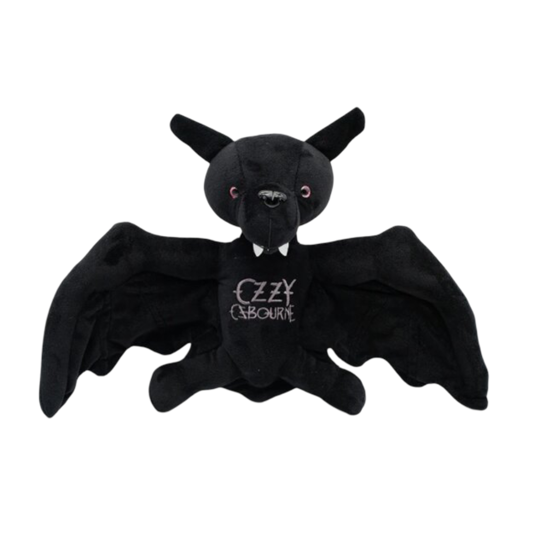 Kawaii Ozzy Osbourne Bat Plush Toy