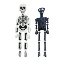 140cm Kawaii White And Black Skeleton Plush Toy 140cm Kawaii White And Black Skeleton Plush Toy